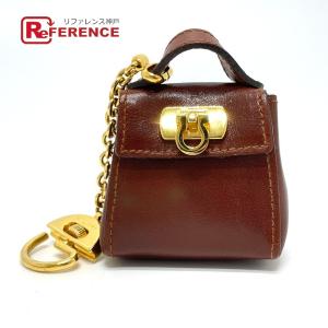 LOEWE / ロエベ ◆リボン アナグラム バッグ ピンク チャーム付き 【バッグ/バック/BAG/鞄/カバン】 ブランド【中古】 [0220553219] LOEWE（ロエベ） リボン アナグラム バッグ ピンク チャーム付き