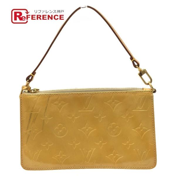 LOUIS VUITTON ルイヴィトン M91010 モノグラムヴェルニ レキシントン ポーチ 入...