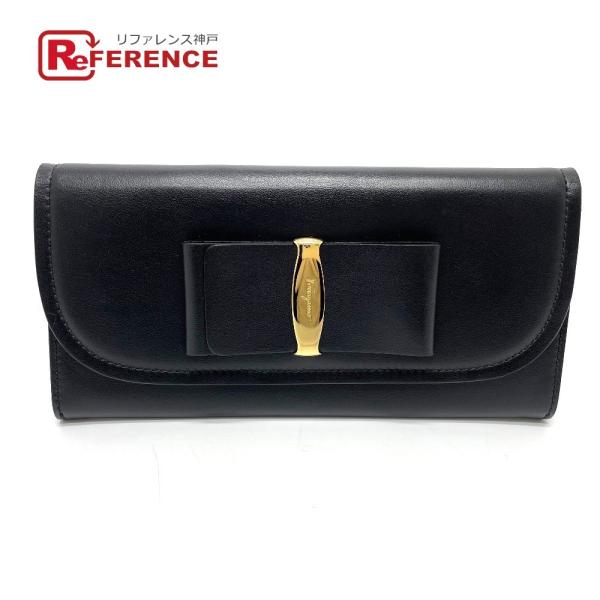 Salvatore Ferragamo サルヴァトーレフェラガモ 22C690 ヴァラ リボン ロン...