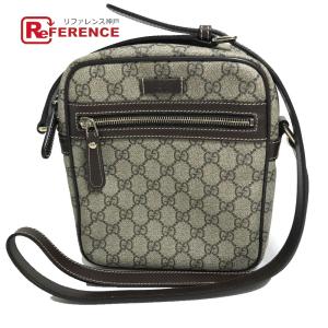 GUCCI グッチ 233268 GG柄 斜め掛け ショルダーバッグ PVC/レザー