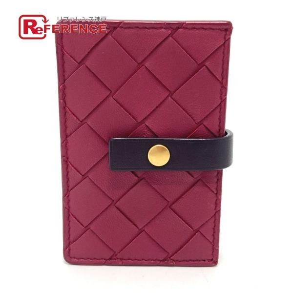 BOTTEGA VENETA ボッテガヴェネタ マキシ イントレチャート アコーディオン カードケー...