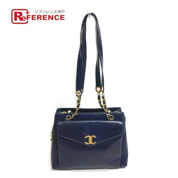 CHANEL シャネル CC ココマーク ココボール チェーン トートバッグ 肩掛け ショルダーバッ...