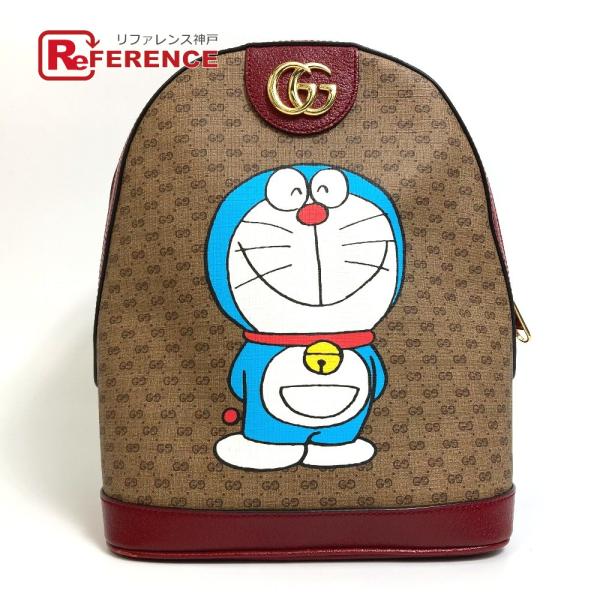 GUCCI グッチ 647816 ドラえもん x GUCCI スモール バックパック カバン GGス...