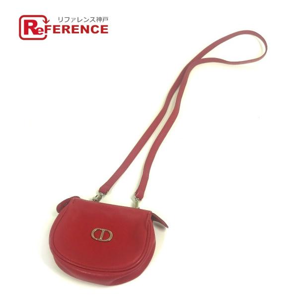 Christian Dior クリスチャンディオール CD金具 ミニポシェット 斜め掛け ショルダー...