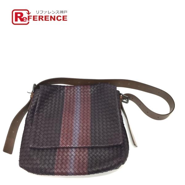 BOTTEGA VENETA ボッテガヴェネタ 161314 イントレチャート メッセンジャー 肩掛...