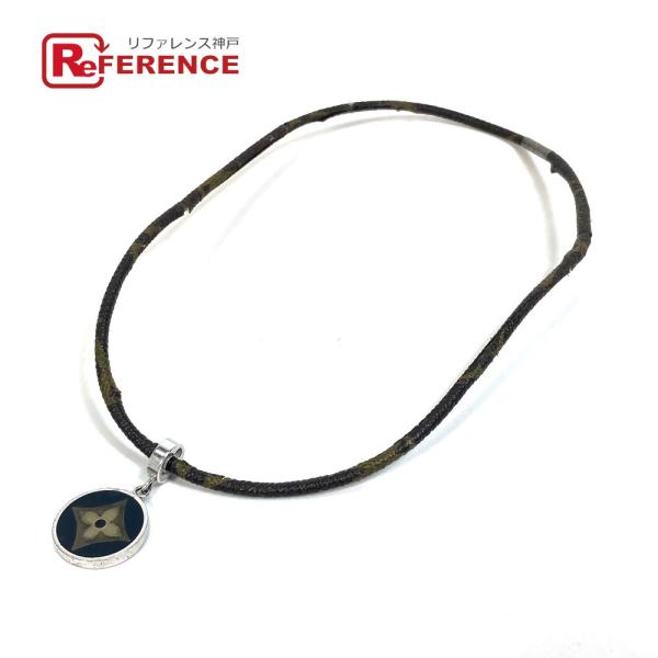 LOUIS VUITTON ルイヴィトン パンダンティフ フルール モノグラム チョーカー モノグラ...