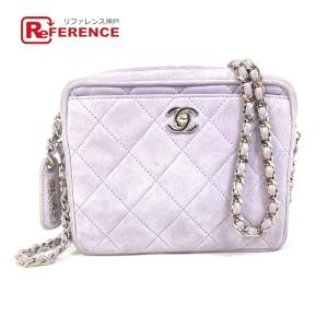 CHANEL✨【希少】マトラッセ　コットン　レザー　ショルダーバッグ　チェーン CHANEL コットンマトラッセレザーチェーンショルダーバッグココマーク