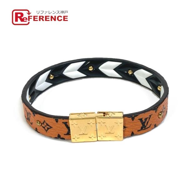 LOUIS VUITTON ルイヴィトン M6774F モノグラム ブラスレ LV クラフティ リバ...