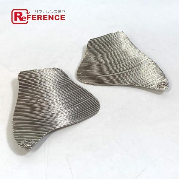 GUCCI グッチ インターロッキングG アクセサリー イヤリング メタル シルバー レディース【中...