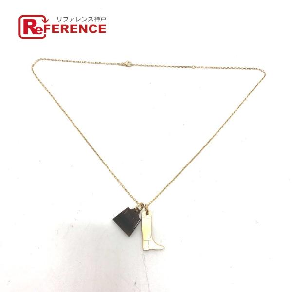 HERMES エルメス GD 12 00 アミュレット マロキニエ PM アクセサリー ネックレス ...