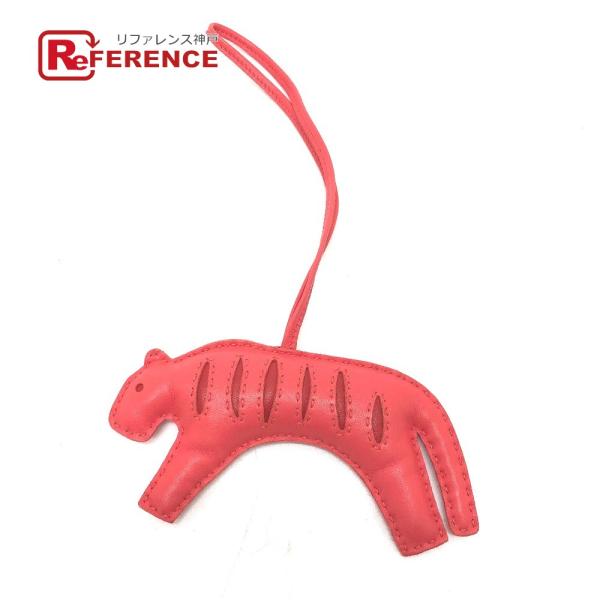 HERMES エルメス 虎 ルールー チャーム タイガー チャーム アニョーミロ ローズメキシコ レ...