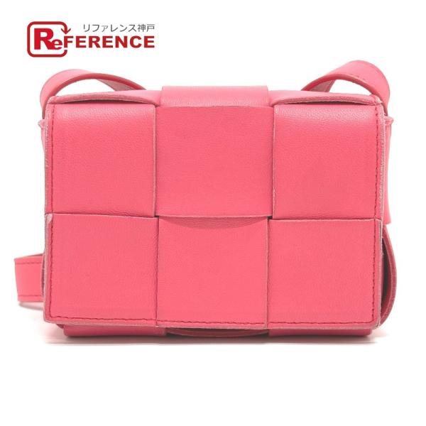 BOTTEGA VENETA ボッテガヴェネタ マキシイントレチャート カセット ミニ ポシェット ...