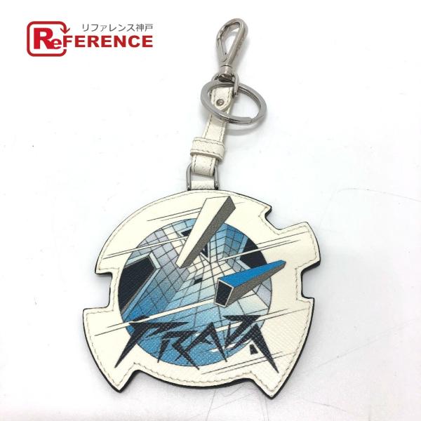 PRADA プラダ 2TL296 鍵/キーリング チャーム ファッション小物 キーホルダー サフィア...