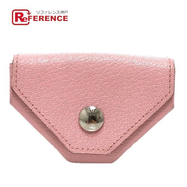 HERMES エルメス ルヴァンキャトル 小銭入れ コインケース シェーブル Y刻 ローズサクラ／キ...