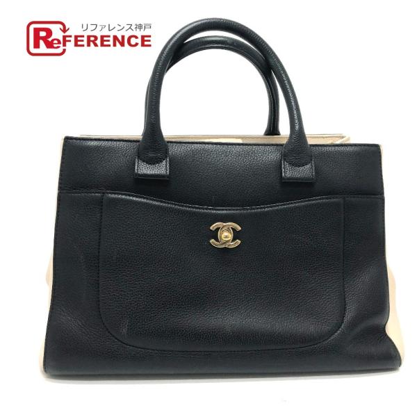 CHANEL シャネル A69930 CC ココマーク エグゼクティブ トート 2WAY ハンドバッ...