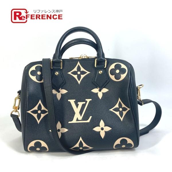 LOUIS VUITTON ルイヴィトン M58947 モノグラムアンプラント スピーディバンドリエ...
