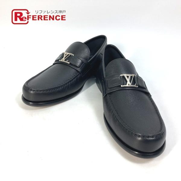 未使用 LOUIS VUITTON ルイヴィトン メジャーライン 靴 ビジネスシューズ 革靴 LV ...