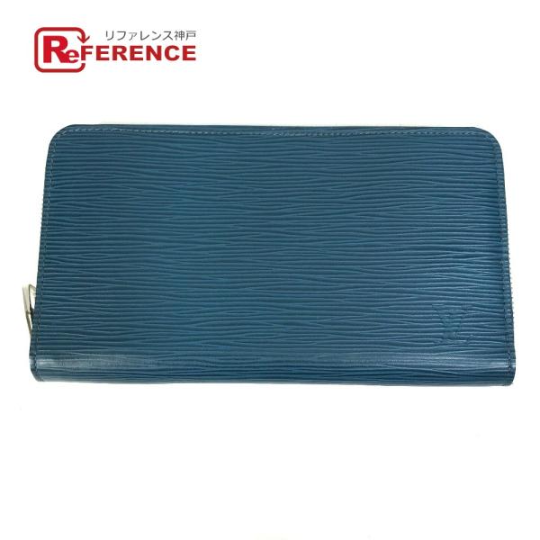 LOUIS VUITTON ルイヴィトン M60619 ジッピーオーガナイザー エピ 長財布 ネイビ...