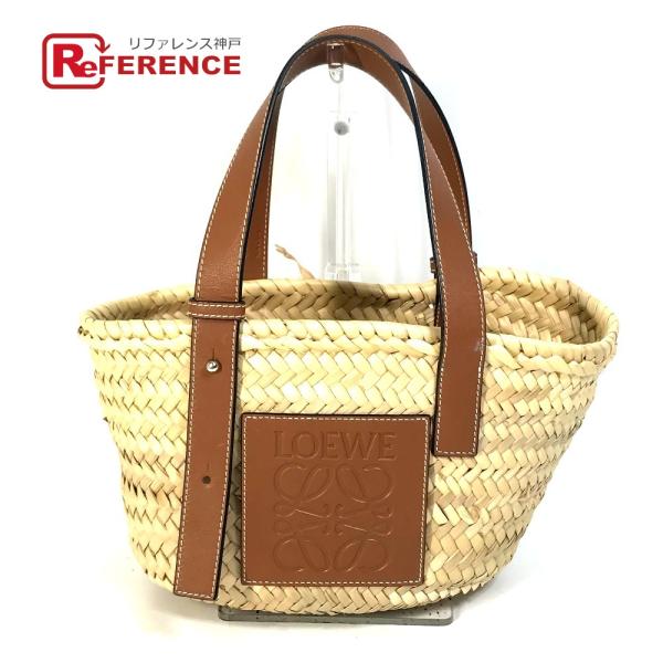LOEWE ロエベ 327.02.S92 ストローバッグ バスケット スモール 籠バッグ  アナグラ...