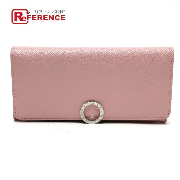 新品同様 BVLGARI ブルガリ 291419 ブルガリブルガリ 長財布 ピンク レディース【中古...