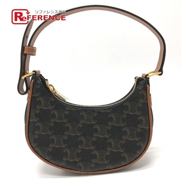 未使用 CELINE セリーヌ 193952BZJ アヴァ カバン トリオンフ ショルダーバッグ ブ...
