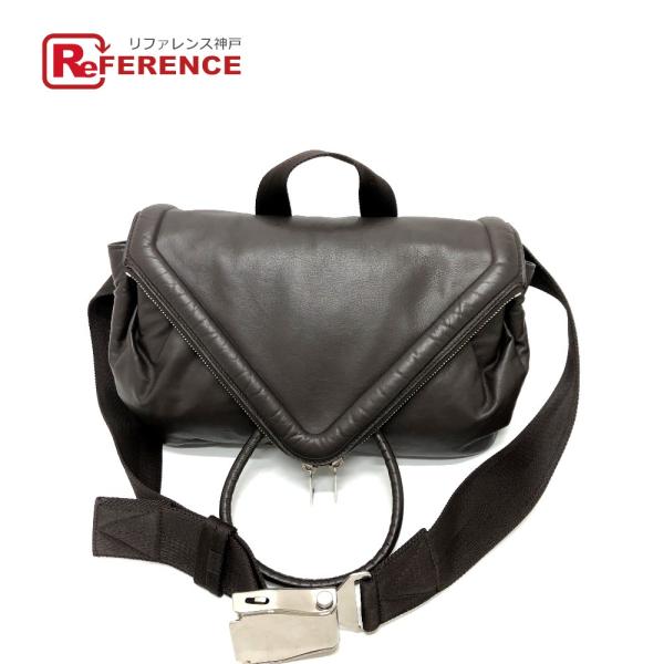 BOTTEGA VENETA ボッテガヴェネタ ピーク　 ベルトバッグ ボディバッグ ブラウン メン...