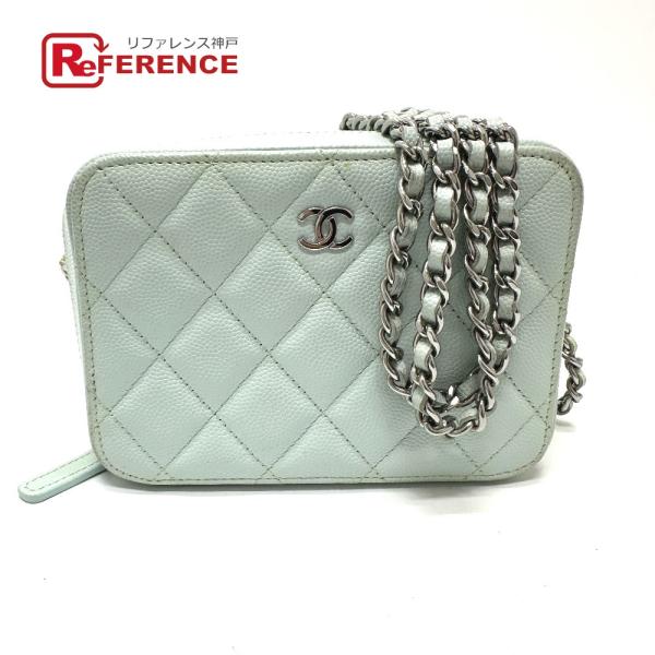 CHANEL シャネル AP2426 マトラッセ カメラバッグ チェーン カバン CC ココマーク ...