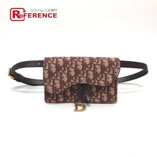 Christian Dior クリスチャンディオール SADDLE ベルトポーチ ウエストポーチ ト...