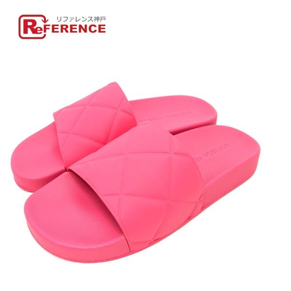 未使用 BOTTEGA VENETA ボッテガヴェネタ 640051 スライドサンダル 靴 フラット...