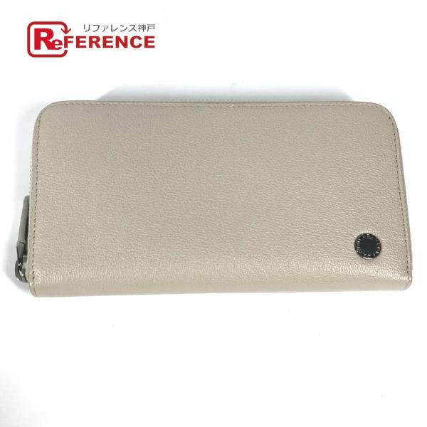 美品 BVLGARI ブルガリ ブルガリブルガリ ロゴ ラウンドファスナー ロングウォレット 長財布...