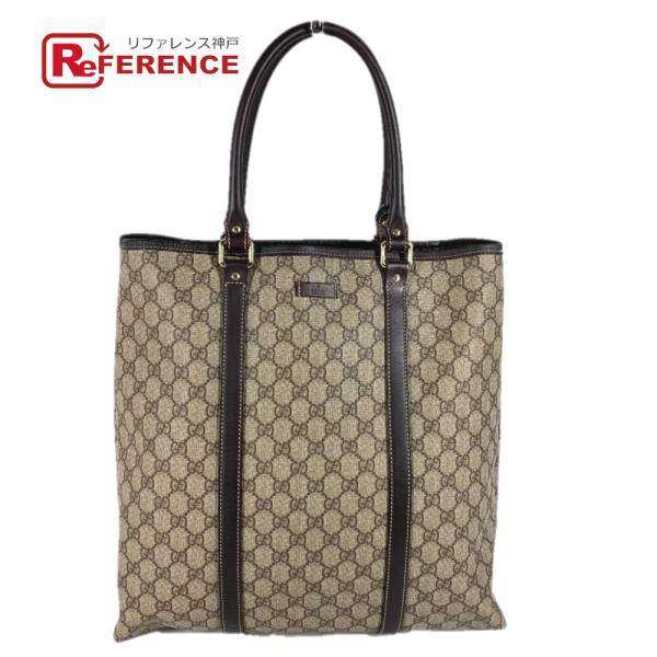 GUCCI グッチ 228668 縦型 トートバッグ カバン GGプラス ショルダーバッグ ベージュ...