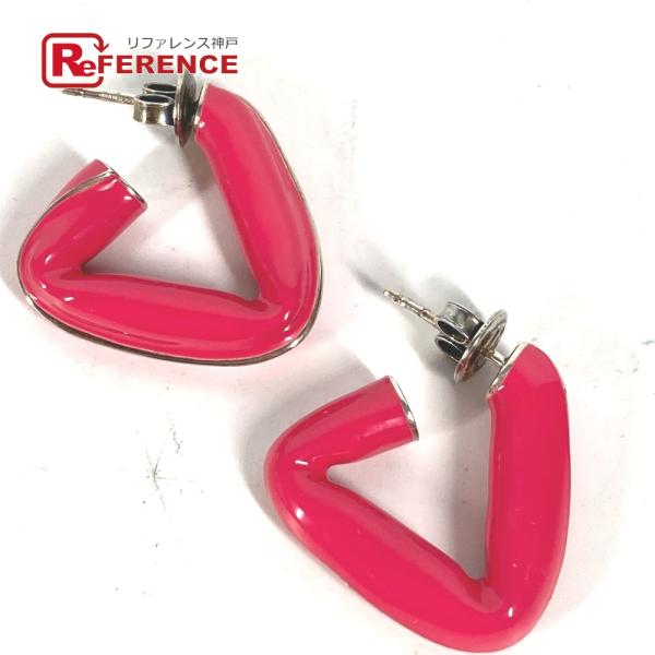 BOTTEGA VENETA ボッテガヴェネタ トライアングル アクセサリー ピアス ピンク レディ...