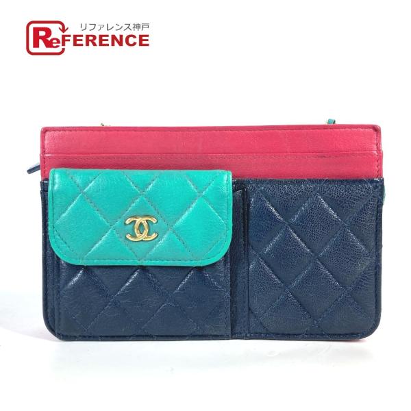 CHANEL シャネル AP1138 チェーンウォレット CC ココマーク カバン ショルダーバッグ...