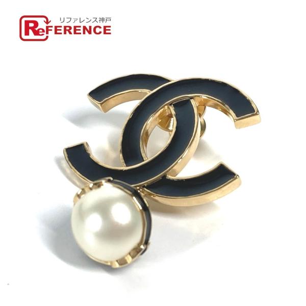 未使用 CHANEL シャネル CC ココマーク アクセサリー B24S ブローチ ゴールド レディ...