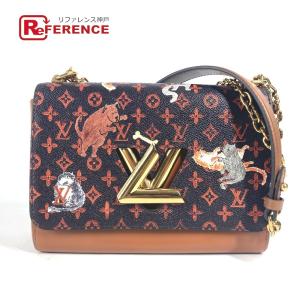 美品 LOUIS VUITTON ルイヴィトン M44408 サック ツイストMM カバン チェーン/斜め掛け キャットグラム ショルダーバッグ【中古】