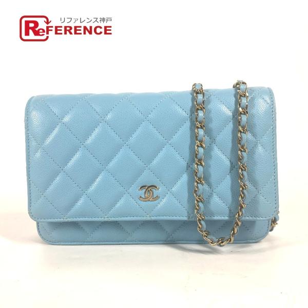 CHANEL シャネル AP0250 マトラッセ タイムレスクラシック チェーンウォレット カバン ...