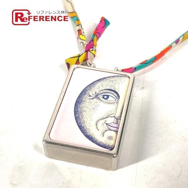 HERMES エルメス ムーンモチーフ 月 ピルケース アクセサリー ボワット・ア・レーブ ネックレ...