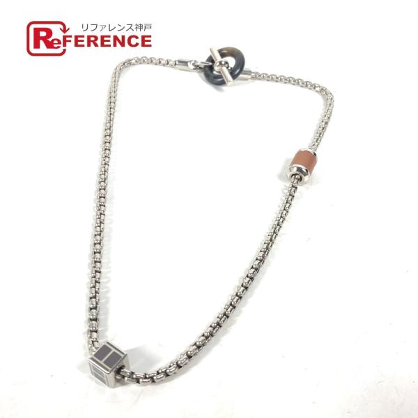 新品同様 HERMES エルメス メリ・メロ ネックレス アクセサリー チェーン ネックレス シルバ...