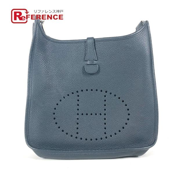 HERMES エルメス エブリン 3 PM  斜め掛け カバン  パンチングHロゴ ショルダーバッグ...