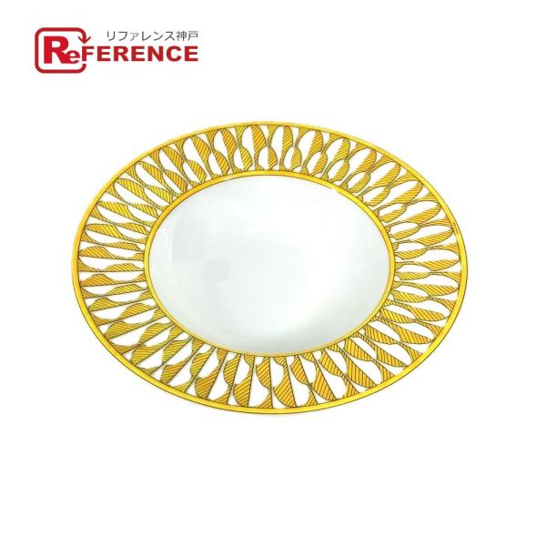 未使用 HERMES エルメス P046113P スーププレート 〈ソレイユ・ドゥ・エルメス〉 皿 ...