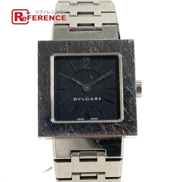 BVLGARI ブルガリ SQ22SS クアドラード レディースウォッチ  スクエア 腕時計 シルバ...