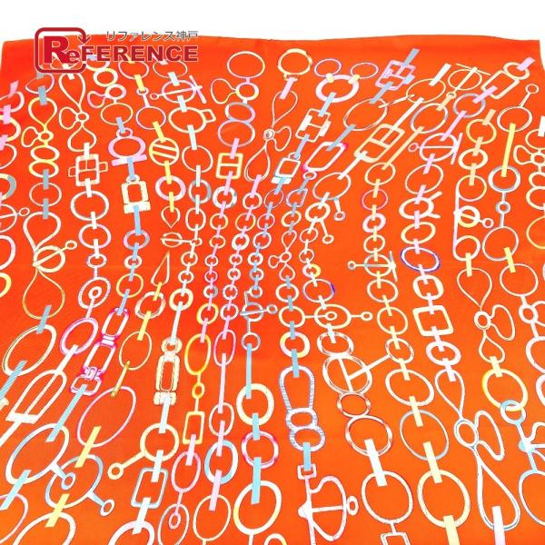 未使用 HERMES エルメス DO RE BOUCLES ドレブックル カレ90 カレ 90 スカ...