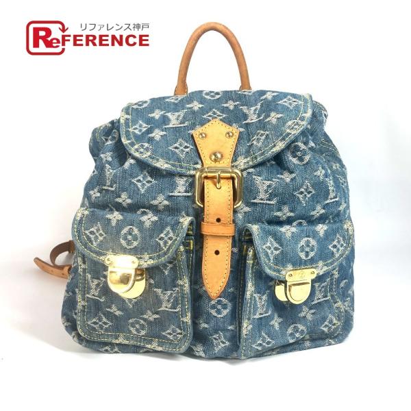 LOUIS VUITTON ルイヴィトン M95056 サック アド GM バックパック カバン モ...