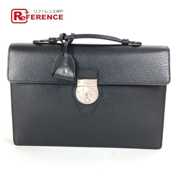 GUCCI グッチ 295256 ロゴ ビジネスバッグ カバン ブリーフケース ハンドバッグ ブラッ...