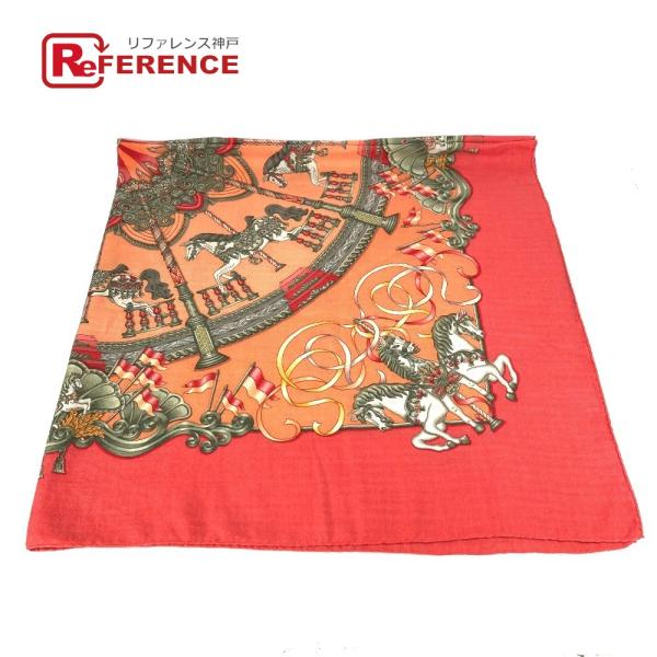 HERMES エルメス カレジェアン 140 カレジェアン140 大判 ショール ストール  LUN...