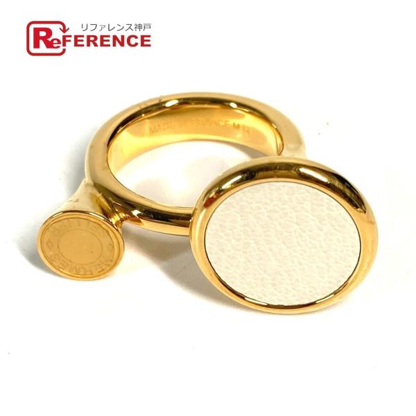 未使用 HERMES エルメス コル リング アクセサリー リング・指輪 ゴールド ユニセックス【中...