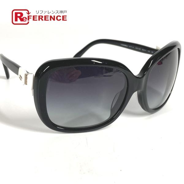 美品 CHANEL シャネル 5171-A りぼん リボン CC ココマーク ロゴ めがね メガネ ...