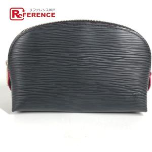 美品 LOUIS VUITTON ルイヴィトン M67185 ポシェットコスメティック メイクポーチ マルチポーチ エピ バイカラー 化粧ポーチ【中古】
