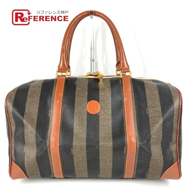 FENDI フェンディ ペカン 旅行バッグ トラベルバッグ カバン  ヴィンテージ ボストンバッグ ...