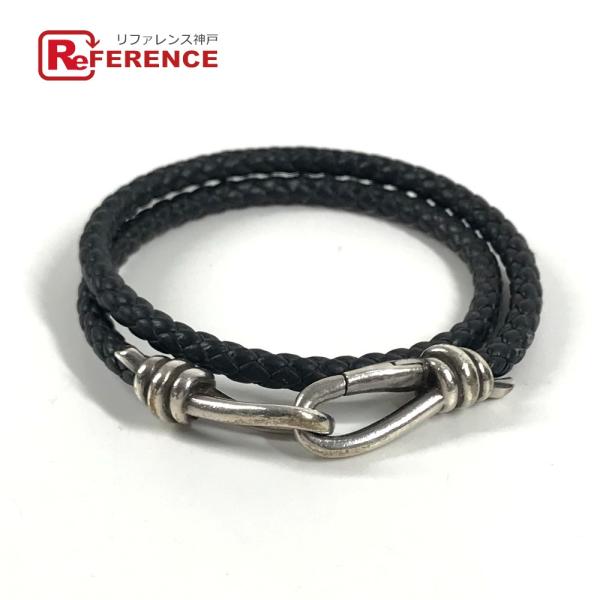 TIFFANY&amp;Co. ティファニー ノットダブルレイドラップ  アクセサリー 2重ブレス  編込み...